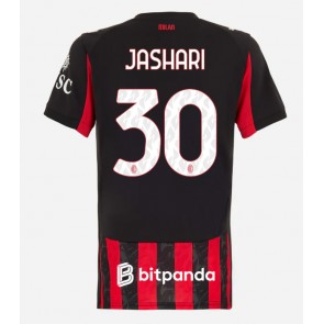 AC Milan Ardon Jashari #30 Domaci Dres za Ženska 2025-26 Kratak Rukavima